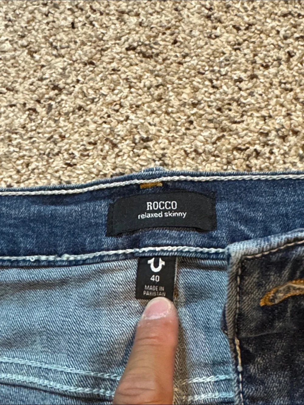 True Religion straight leg